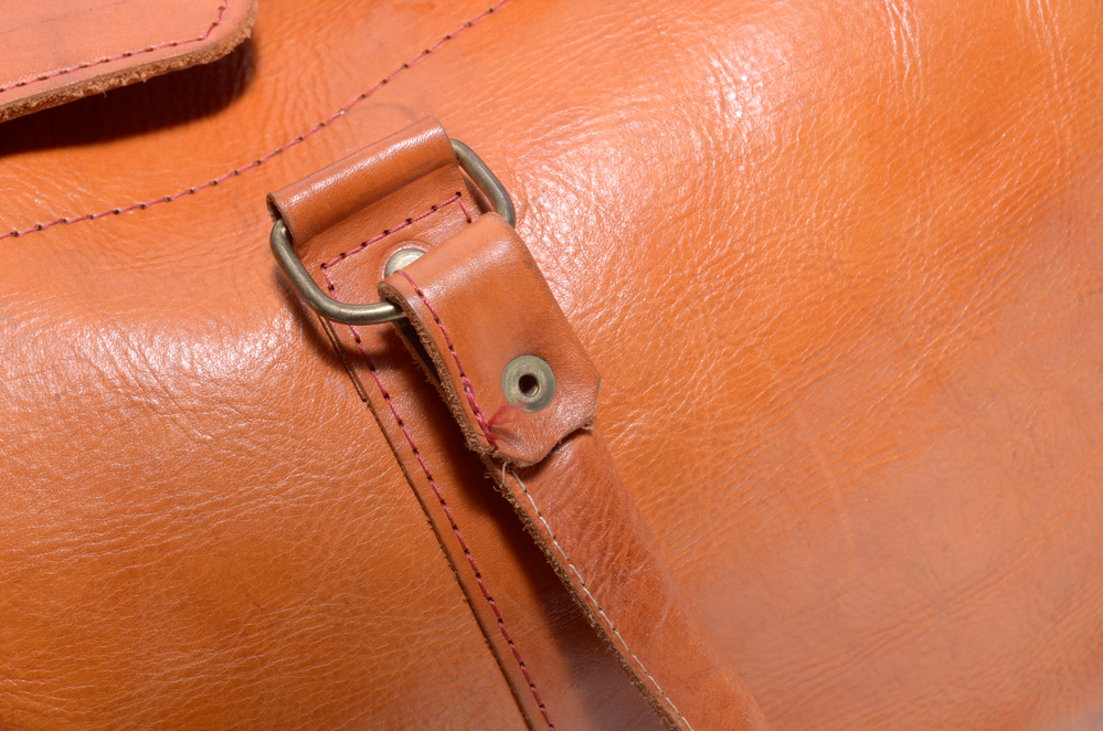 Argentinian Leather Duffel Bag