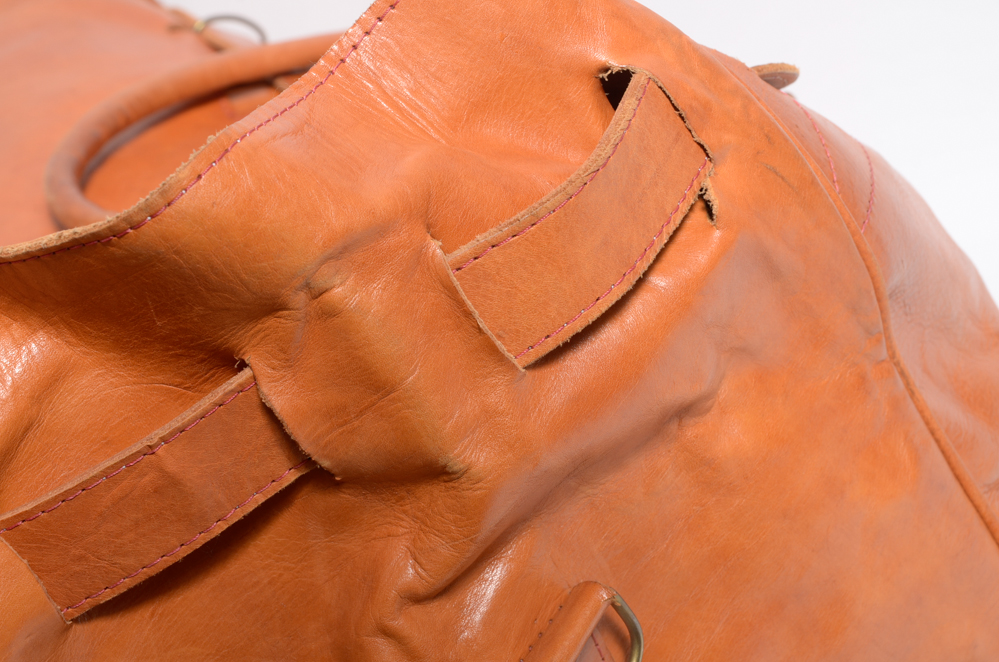 Argentinian Leather Duffel Bag