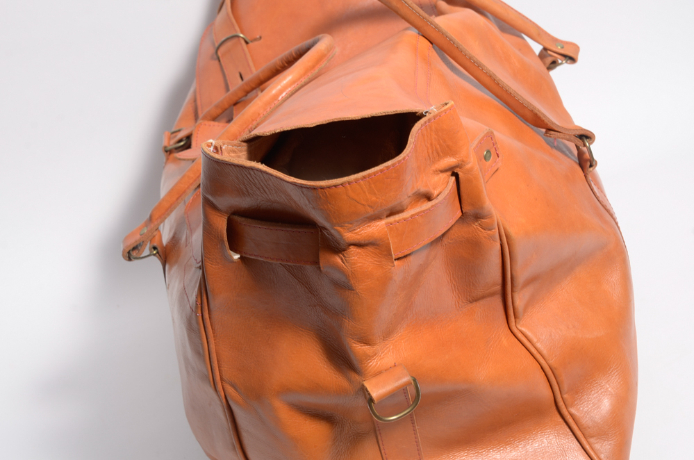 Argentinian Leather Duffel Bag