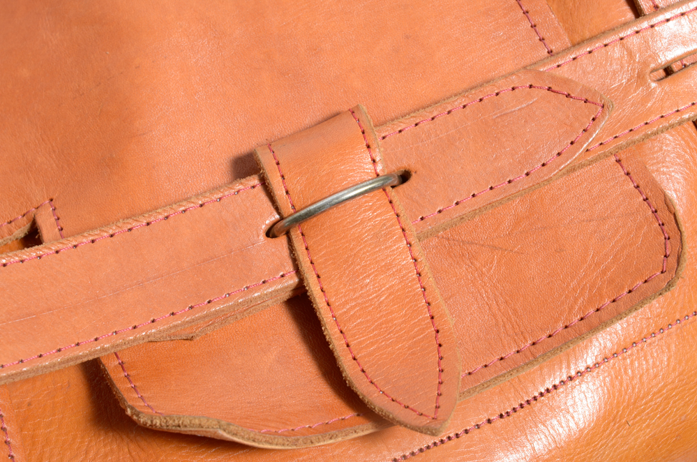 Argentinian Leather Duffel Bag