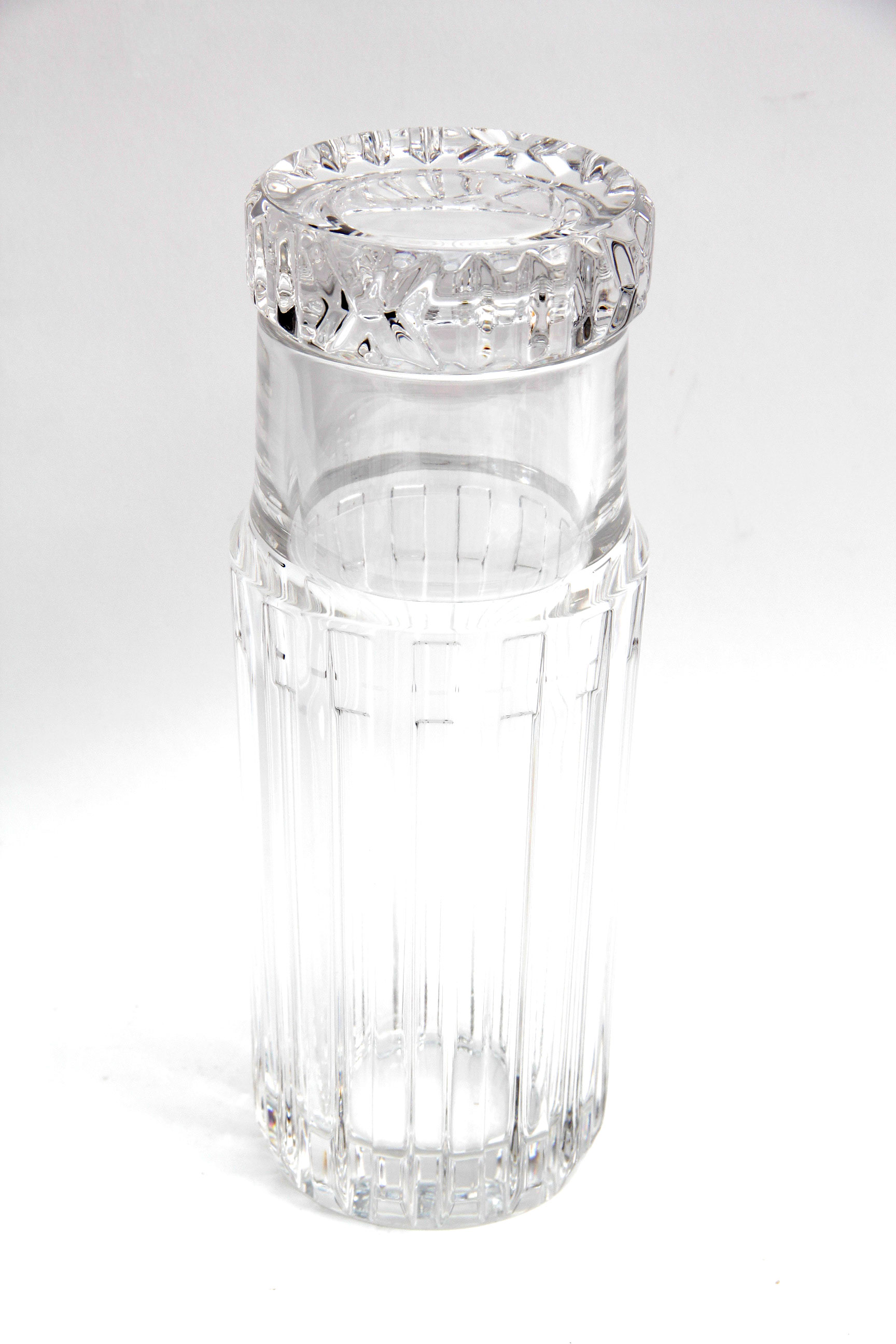 Tiffany & Co. Atlas Roman Numeral Crystal Decanter