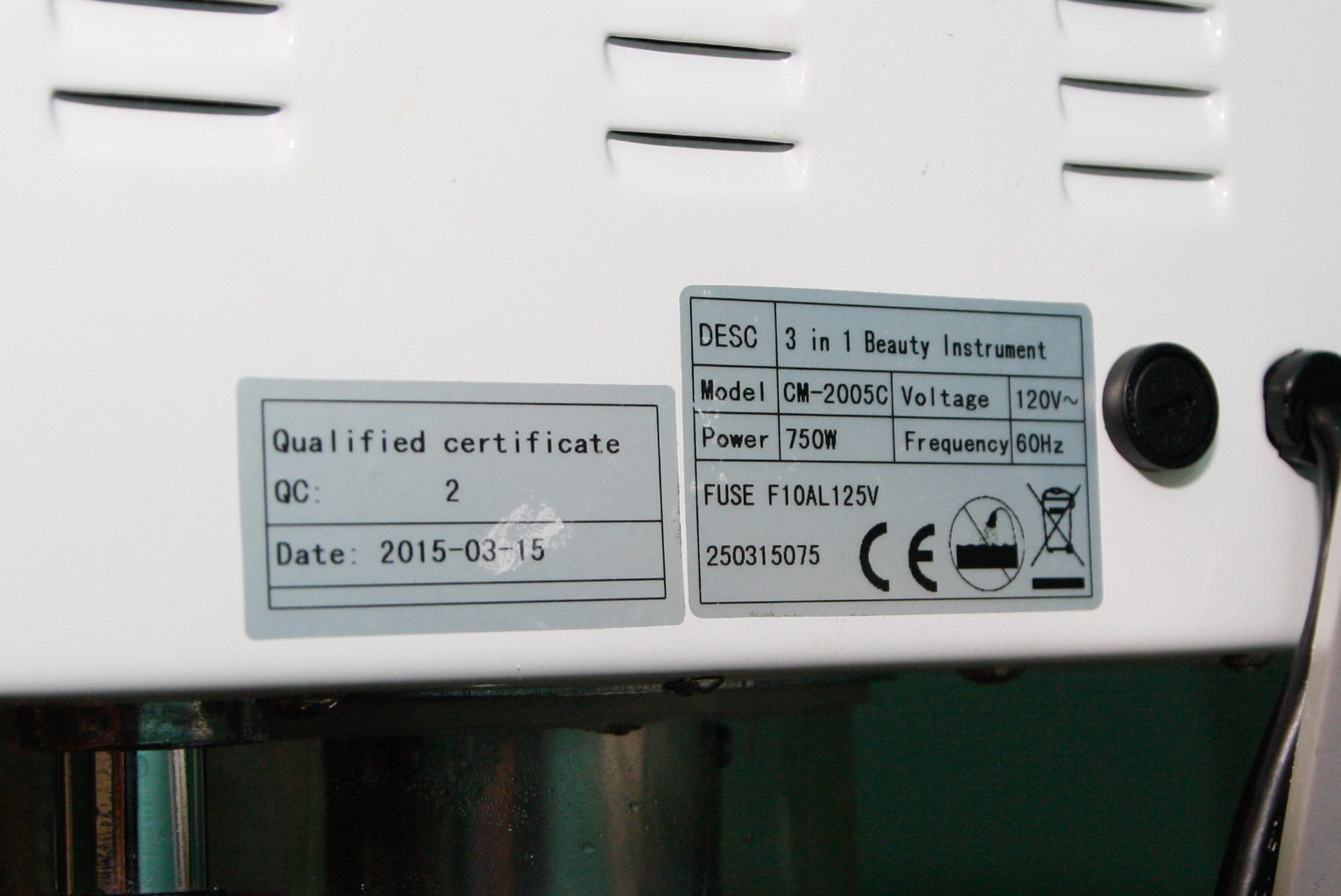 CSC Spa Aroma Ozone Facial Steamer CM-2005C #1