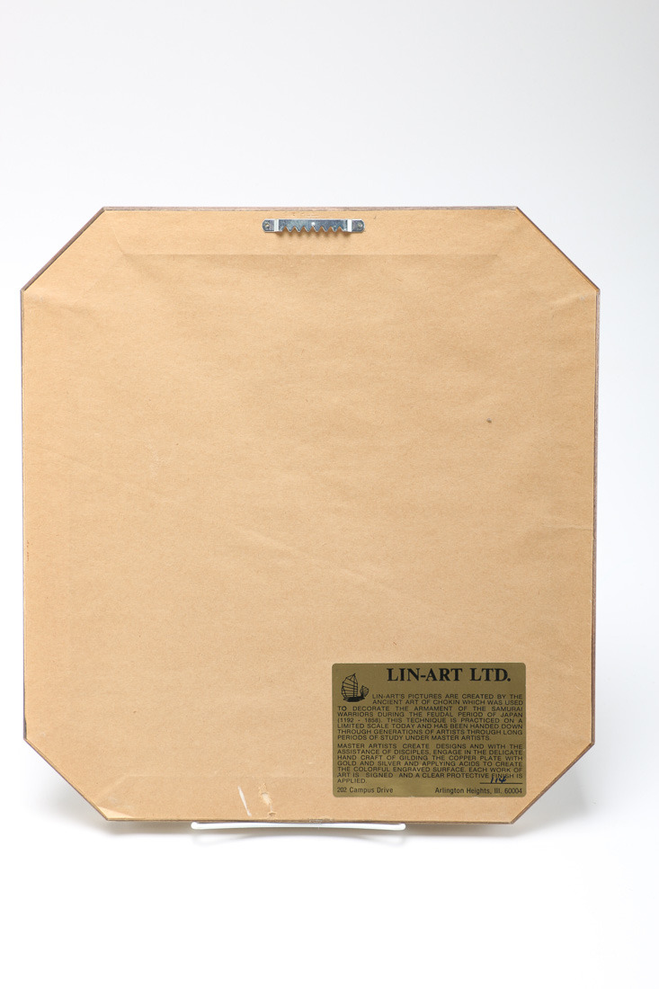 Set of Lin-Art Ltd. Metal Art