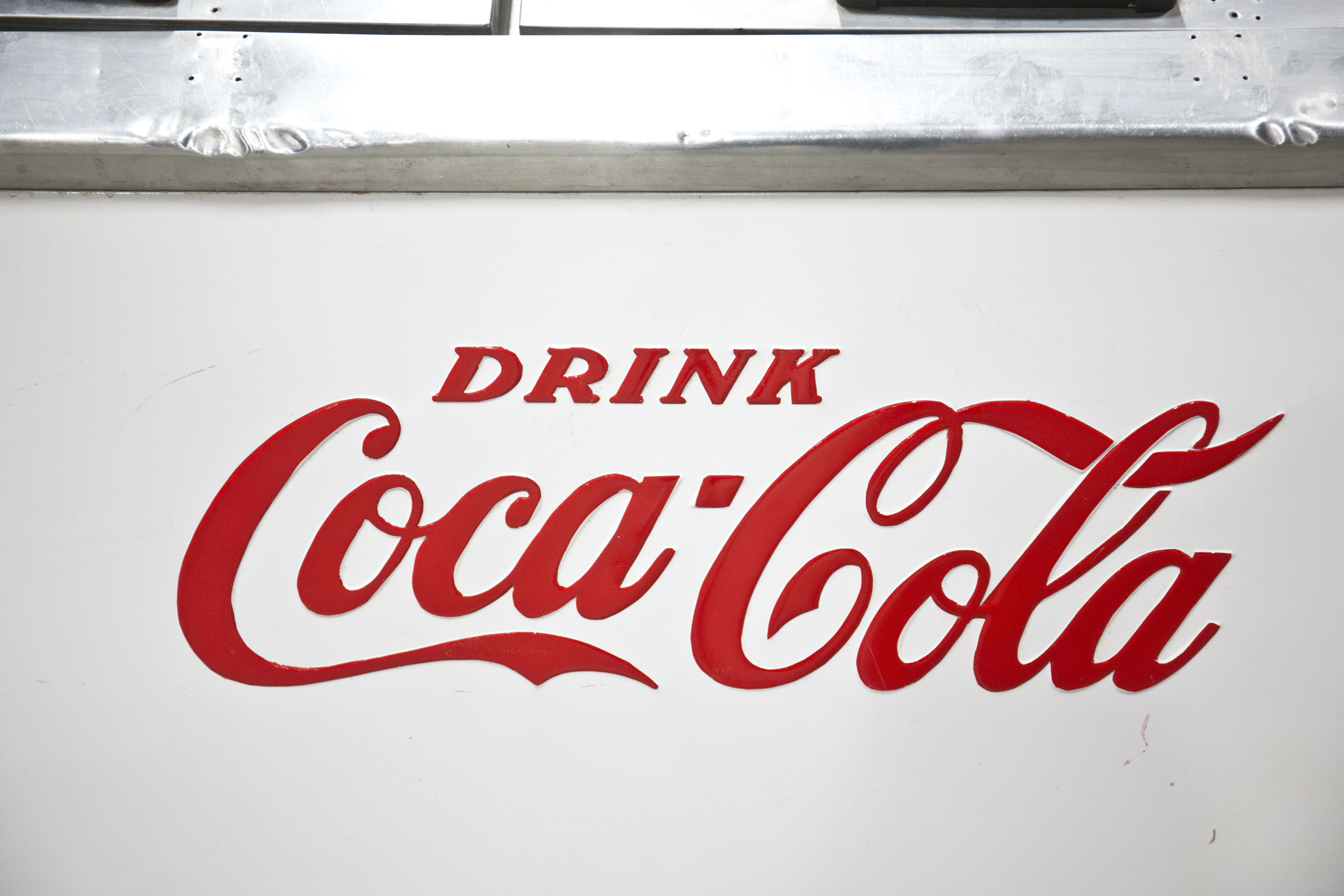 Large Vintage Coca Cola Cooler