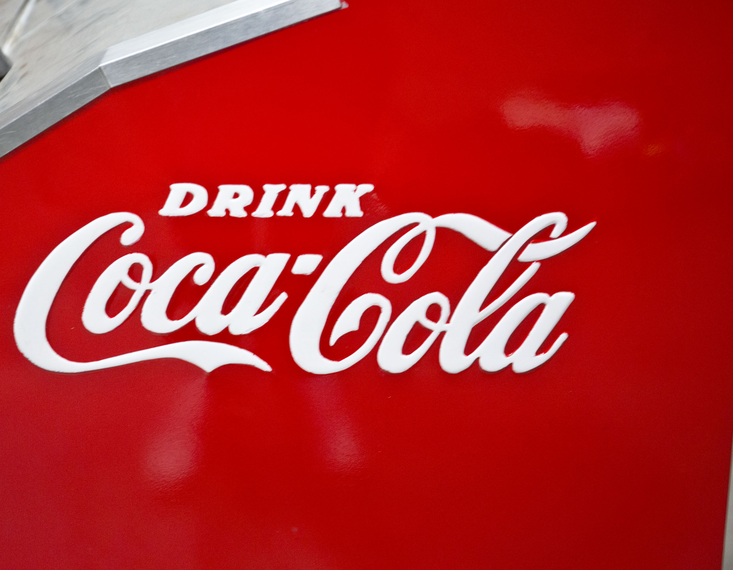 Large Vintage Coca Cola Cooler