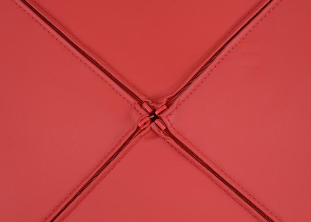 Pair of Whiteline Imports "Lisa" Chairs in Red