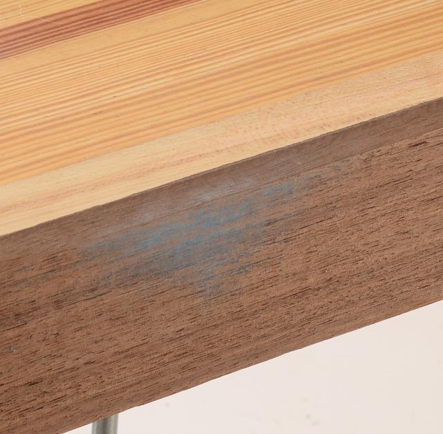 Bowling Lane Coffee Table on Hairpin Legs