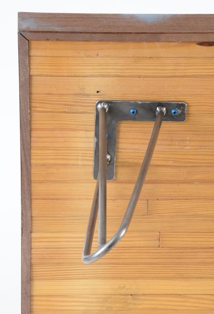 Bowling Lane Coffee Table on Hairpin Legs