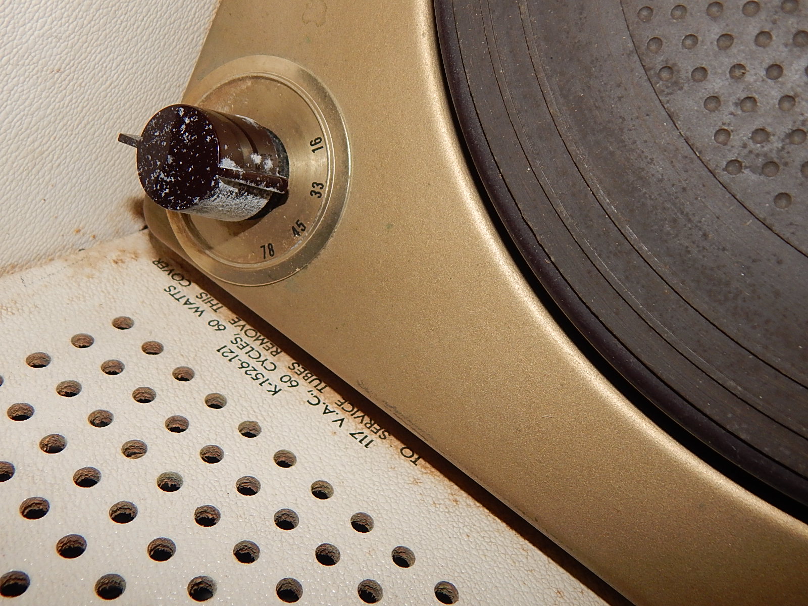 Vintage Portable Philco Stereophonic Fold Out Record Player