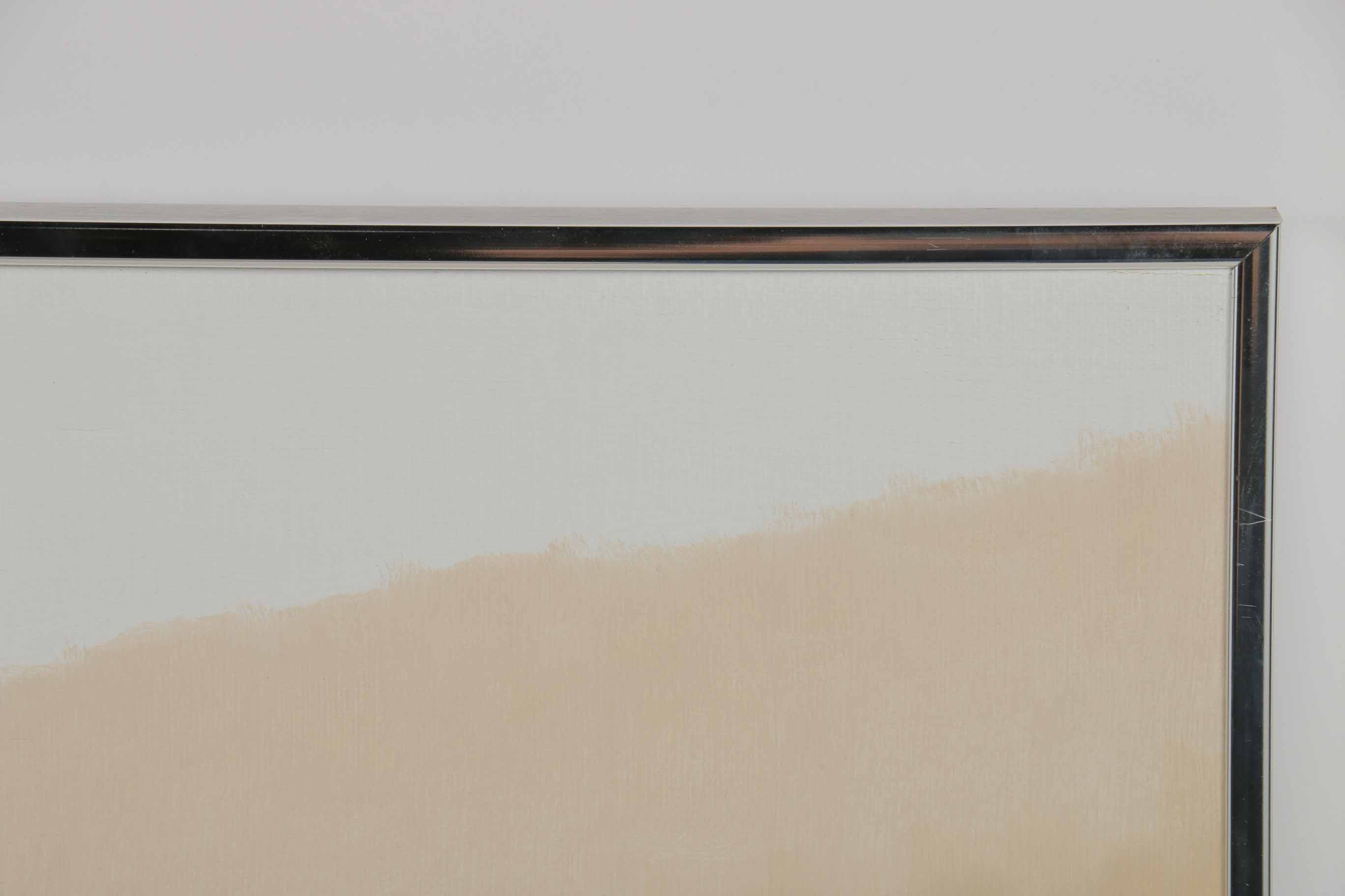 P. Wong Oil Painting on Canvas Triptych of Chinese Boats