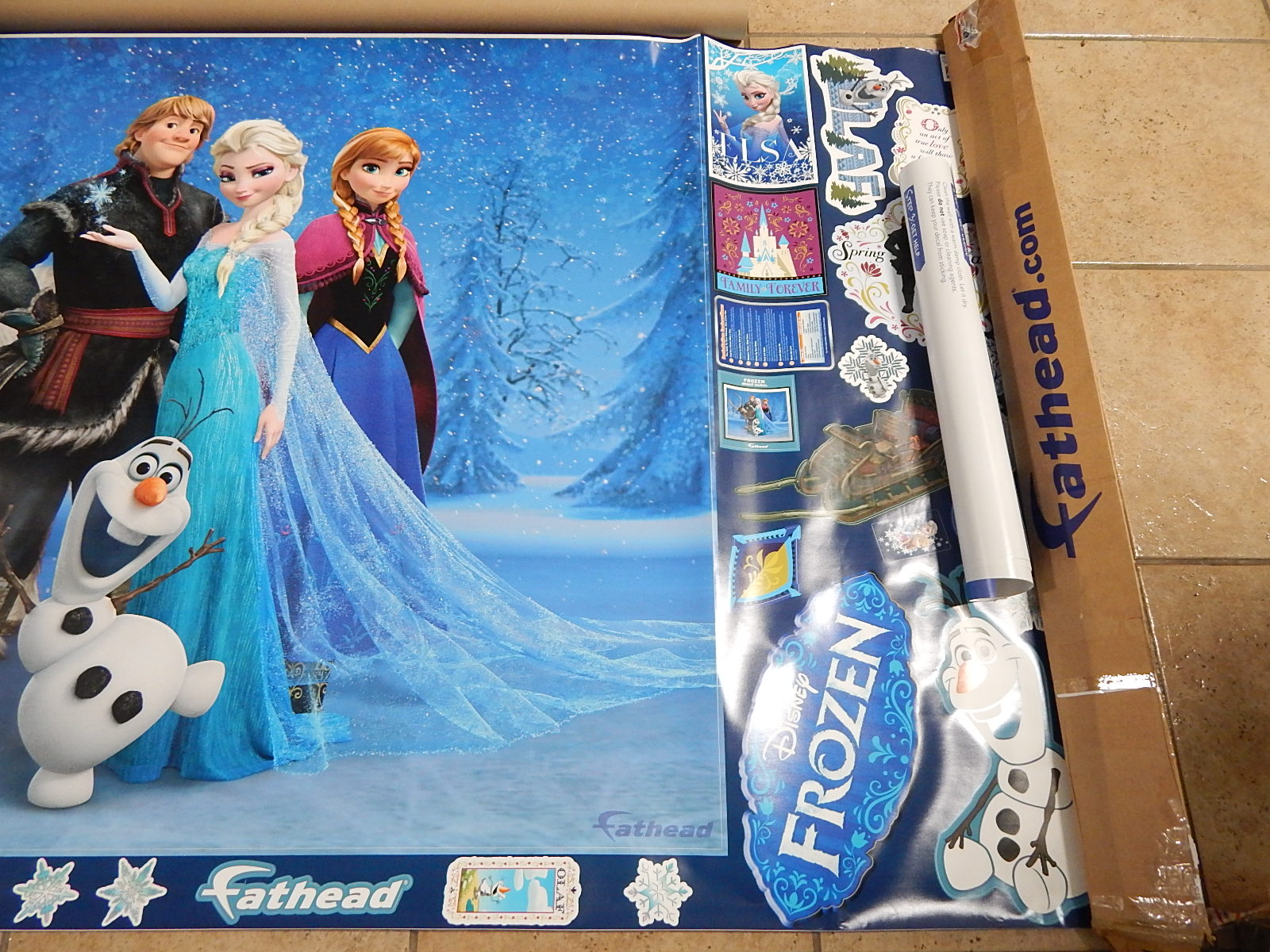 Disney's "Frozen" Fathead Wall Decor