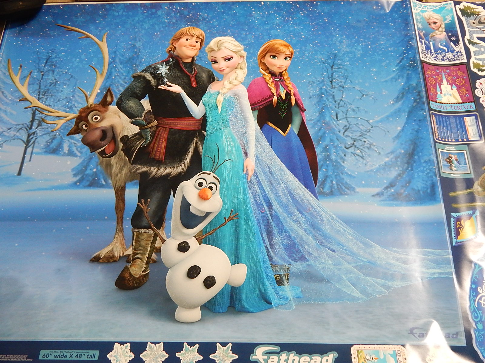 Disney's "Frozen" Fathead Wall Decor