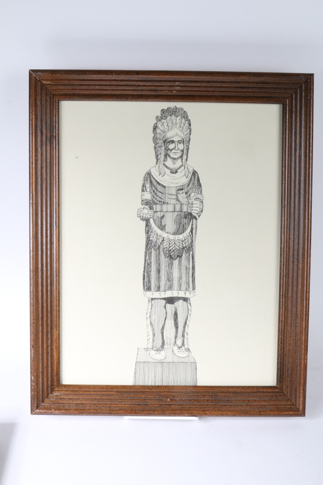 Collection of Native American Style Decor