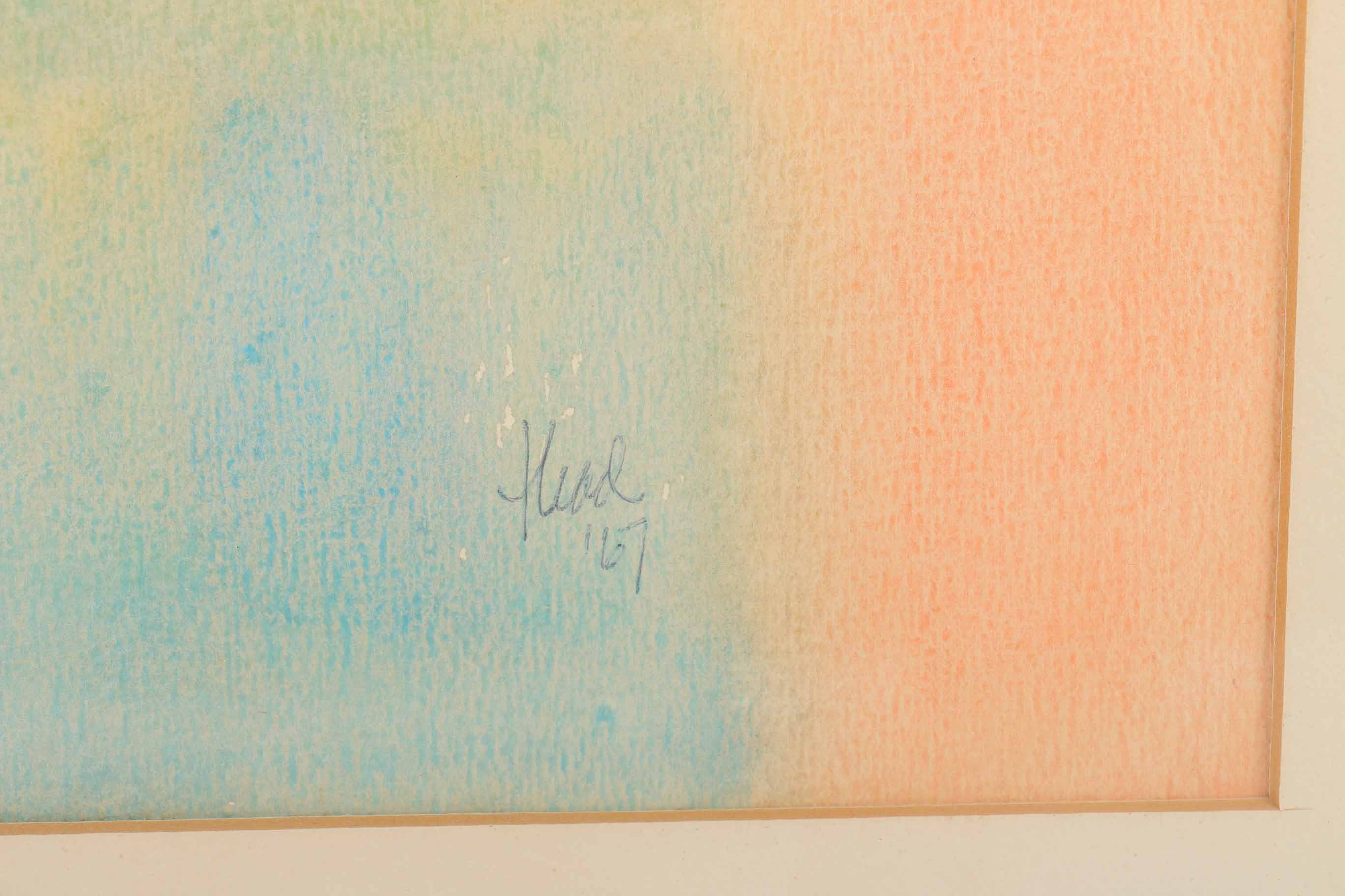 Thad Brykalski Watercolor Painting on Paper "Bass Rocks"