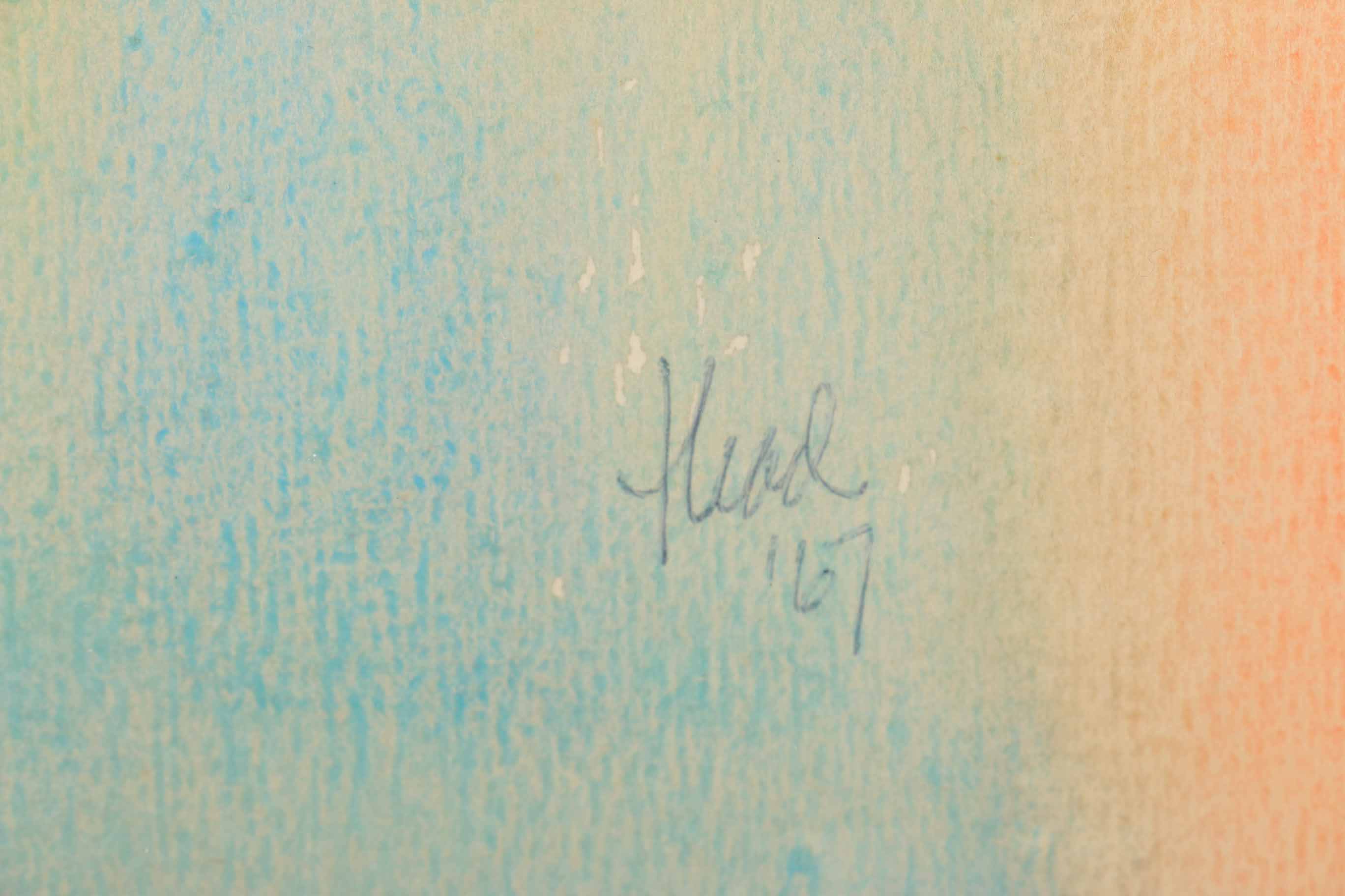 Thad Brykalski Watercolor Painting on Paper "Bass Rocks"