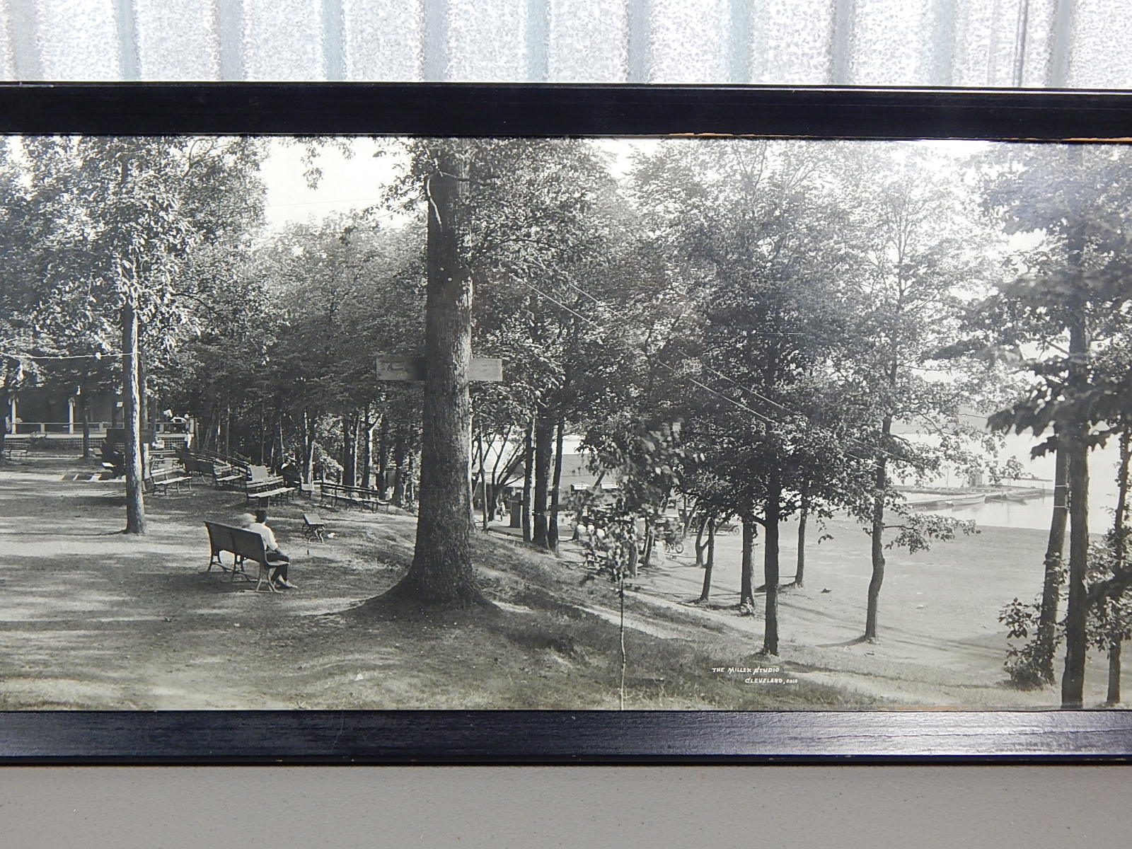 Framed Chippewa Lake Park Photograph
