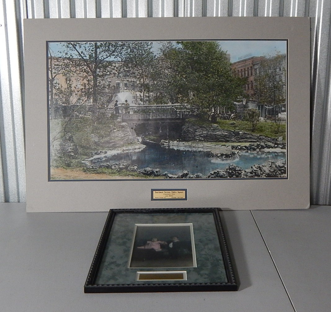 Two Framed Reproduction Art Prints
