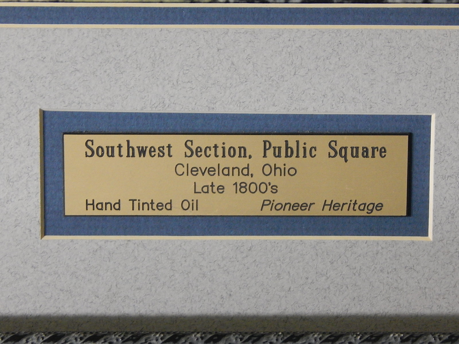 Two Framed Reproduction Art Prints