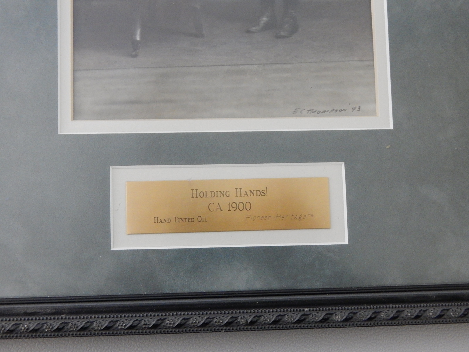 Two Framed Reproduction Art Prints