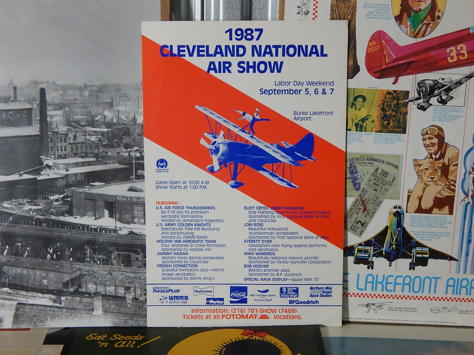 Assorted Aviation and Cleveland Related Ephemera