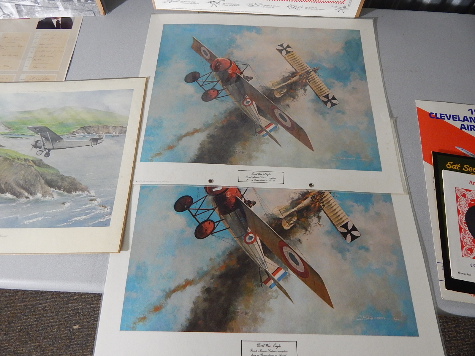 Assorted Aviation and Cleveland Related Ephemera