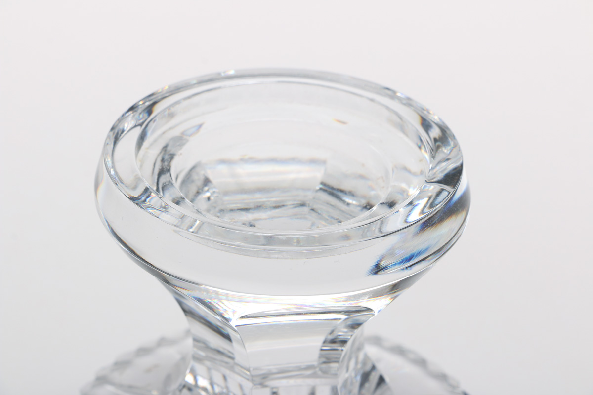 Waterford Crystal Hurricane Lamp and Globe