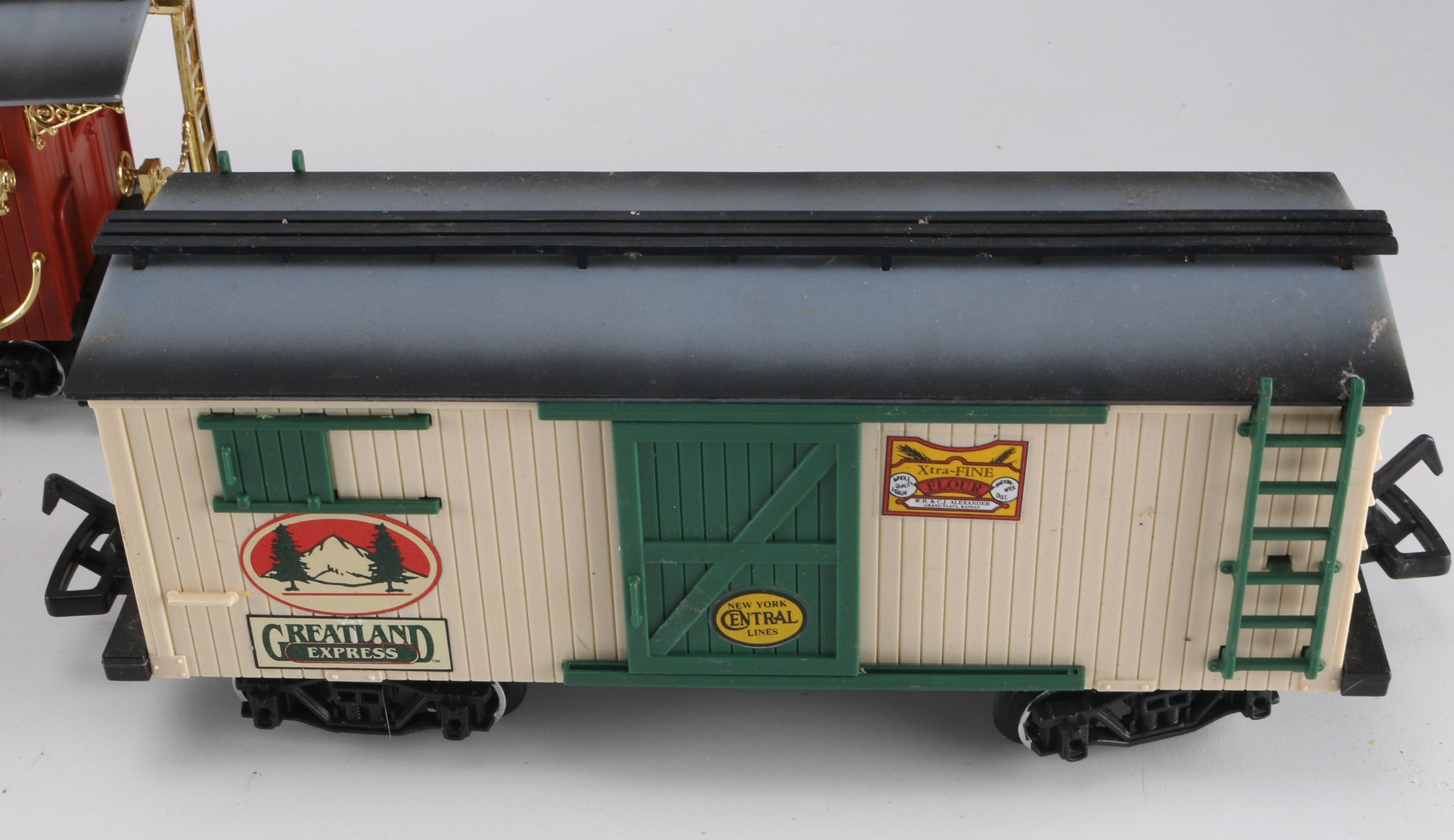 Vintage New Bright Greatland Express Train Set