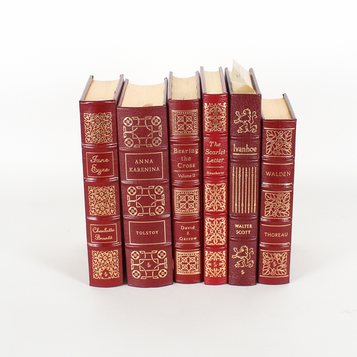 Vintage Leatherbound Books