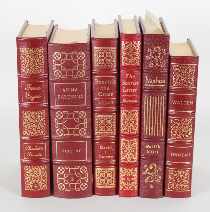 Vintage Leatherbound Books