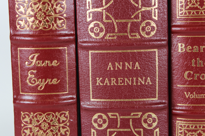 Vintage Leatherbound Books