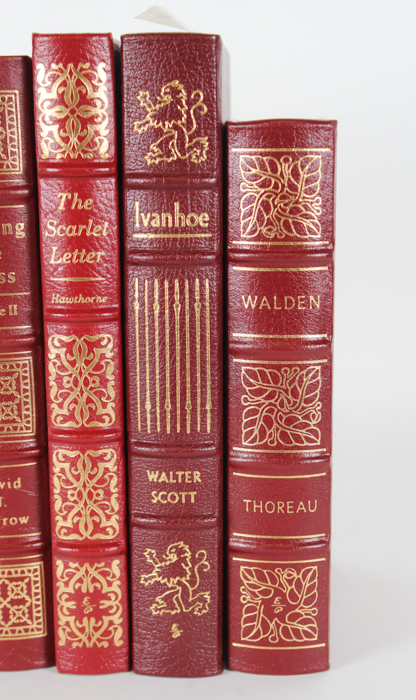 Vintage Leatherbound Books