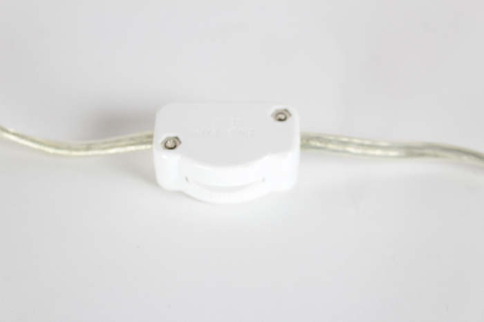 Pair of Vintage Wood and Acrylic Table Lamps