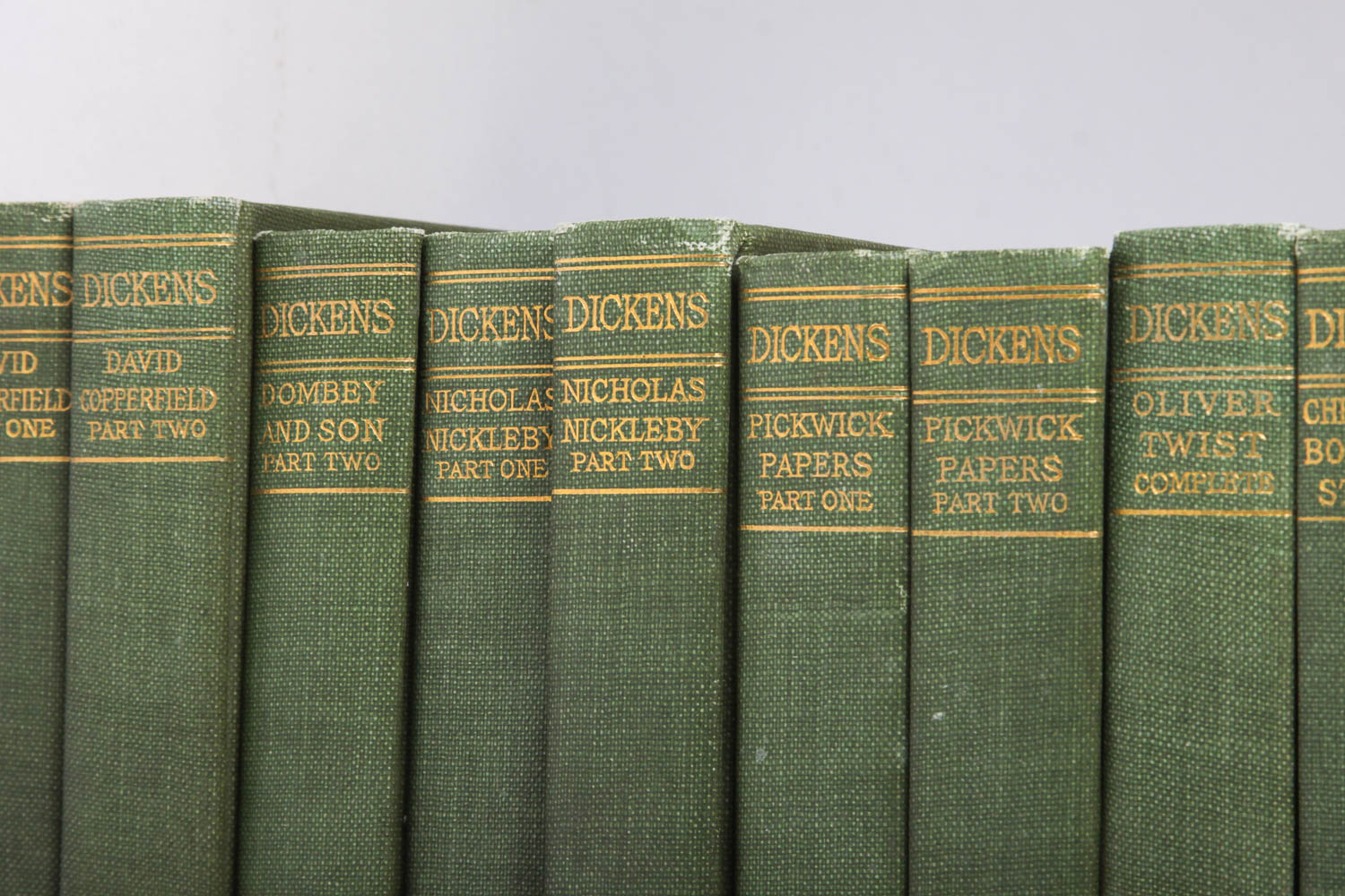 Antique "Works of Charles Dickens" Collection