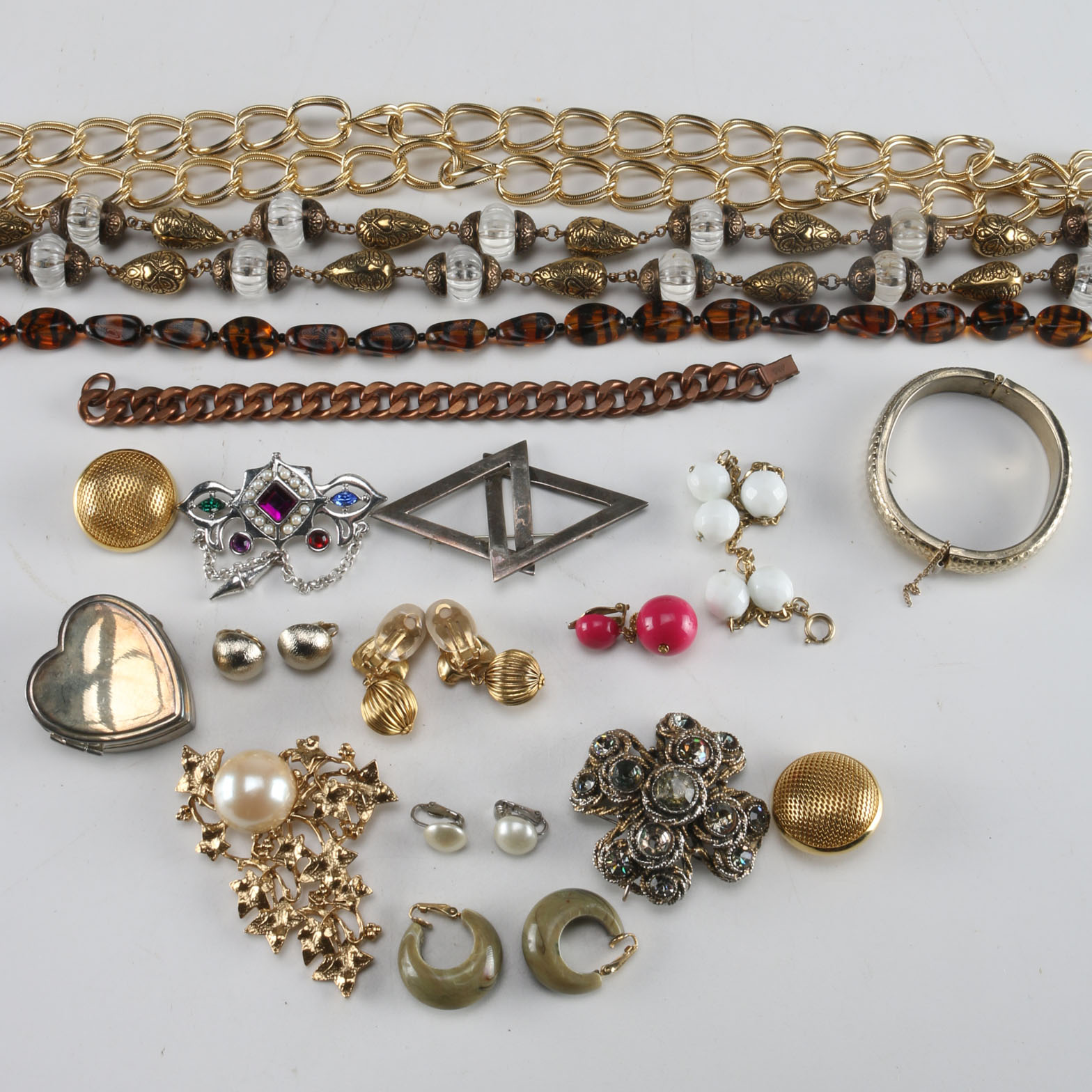 Eclectic Costume Jewelry Assortment