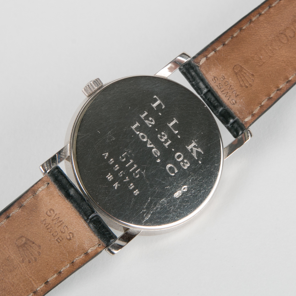 18K White Gold Rolex Cellini Watch