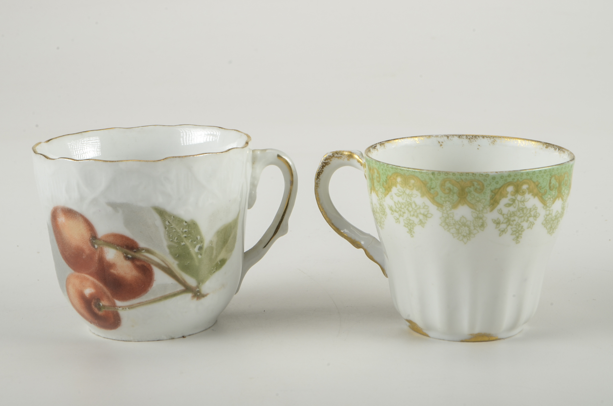 Assorted Demitasse Cups and Saucers