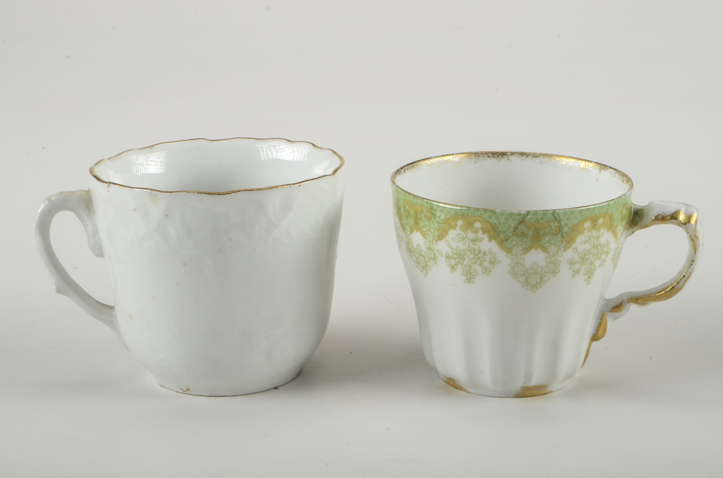 Assorted Demitasse Cups and Saucers