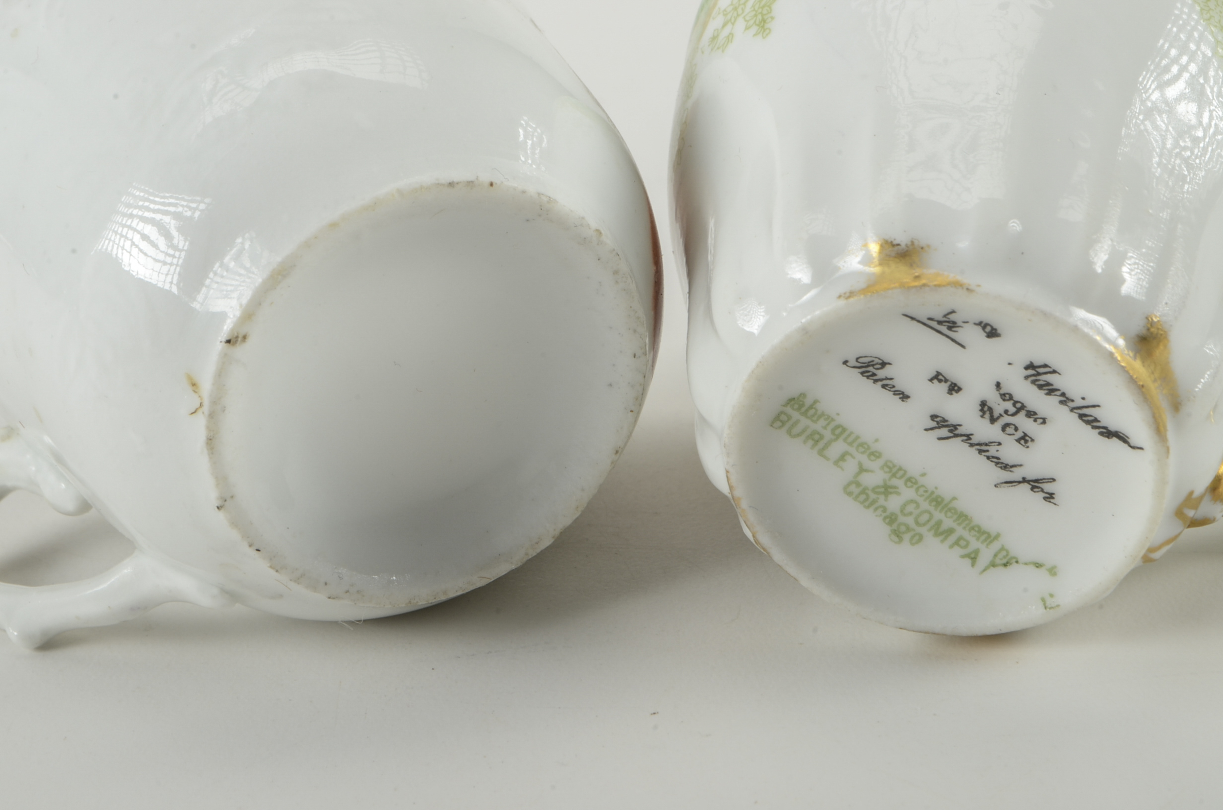 Assorted Demitasse Cups and Saucers