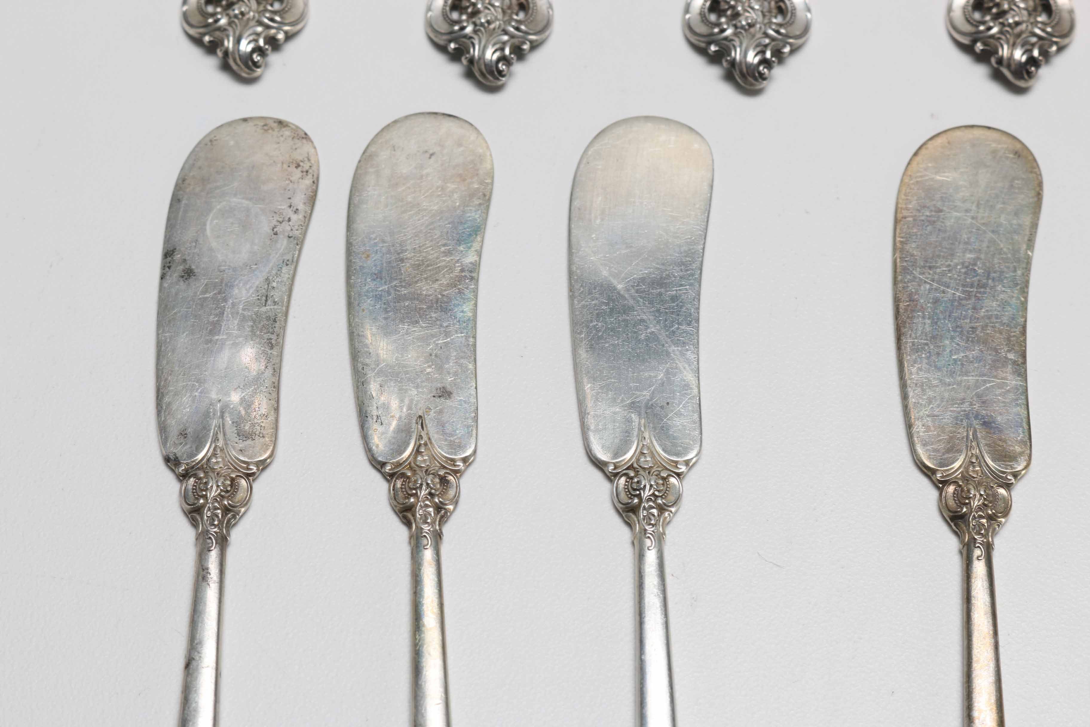 Wallace "Grand Baroque" Sterling Silver Flatware Set