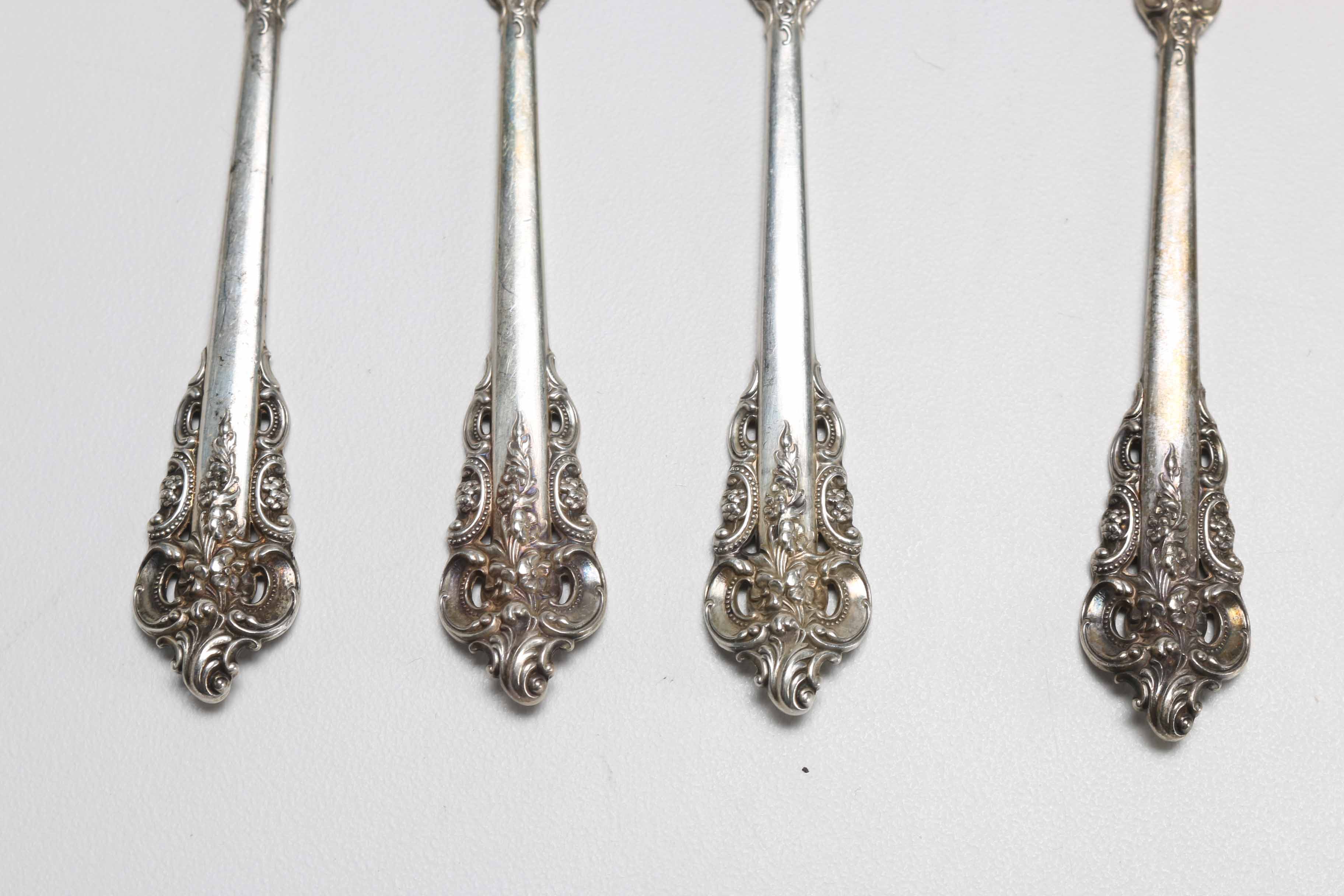 Wallace "Grand Baroque" Sterling Silver Flatware Set