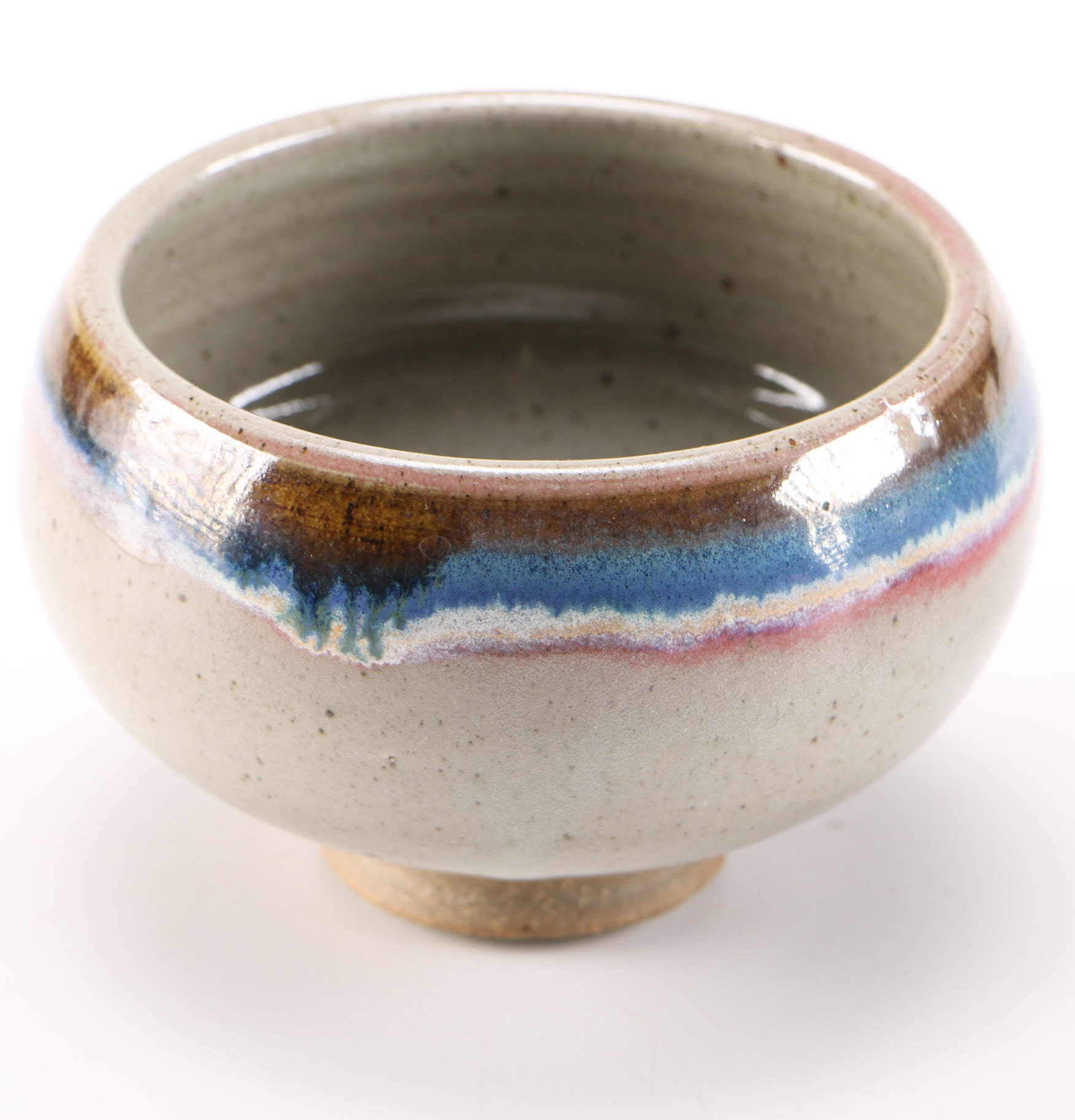 Bob Allen Ceramic Vase And Bowls