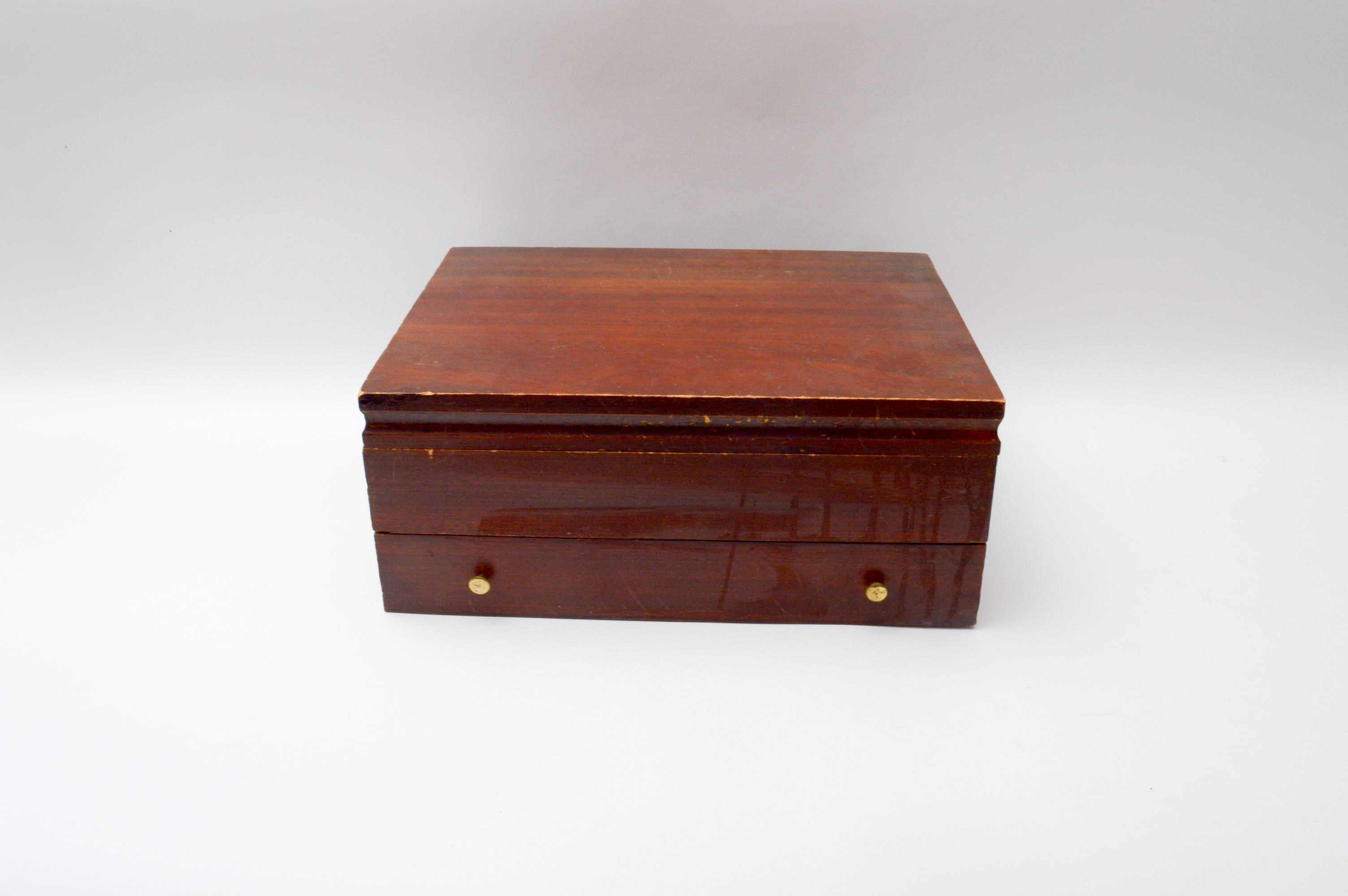 F. B. Rogers Gold Plate "Park Manor" Flatware with Case