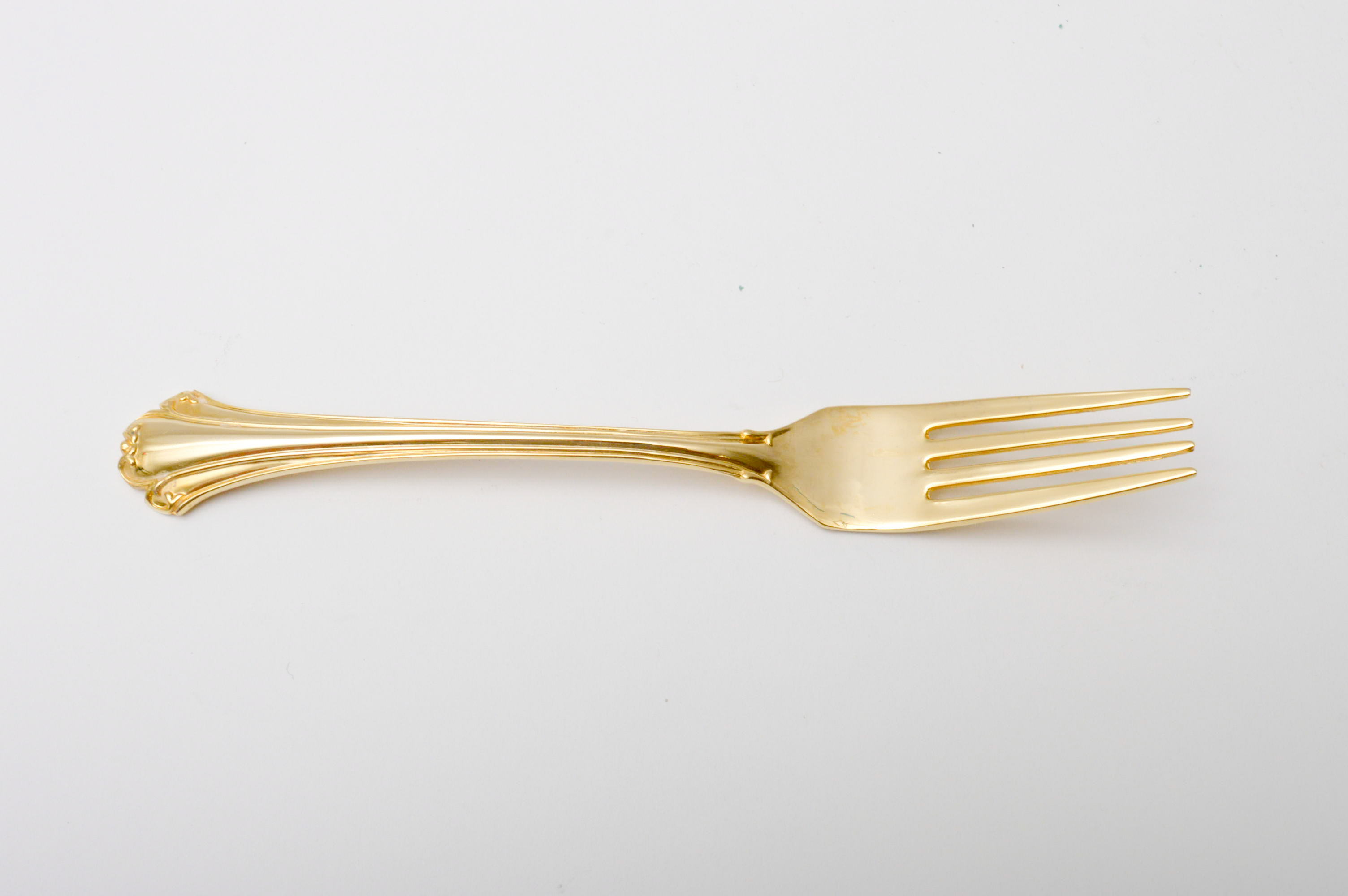 F. B. Rogers Gold Plate "Park Manor" Flatware with Case