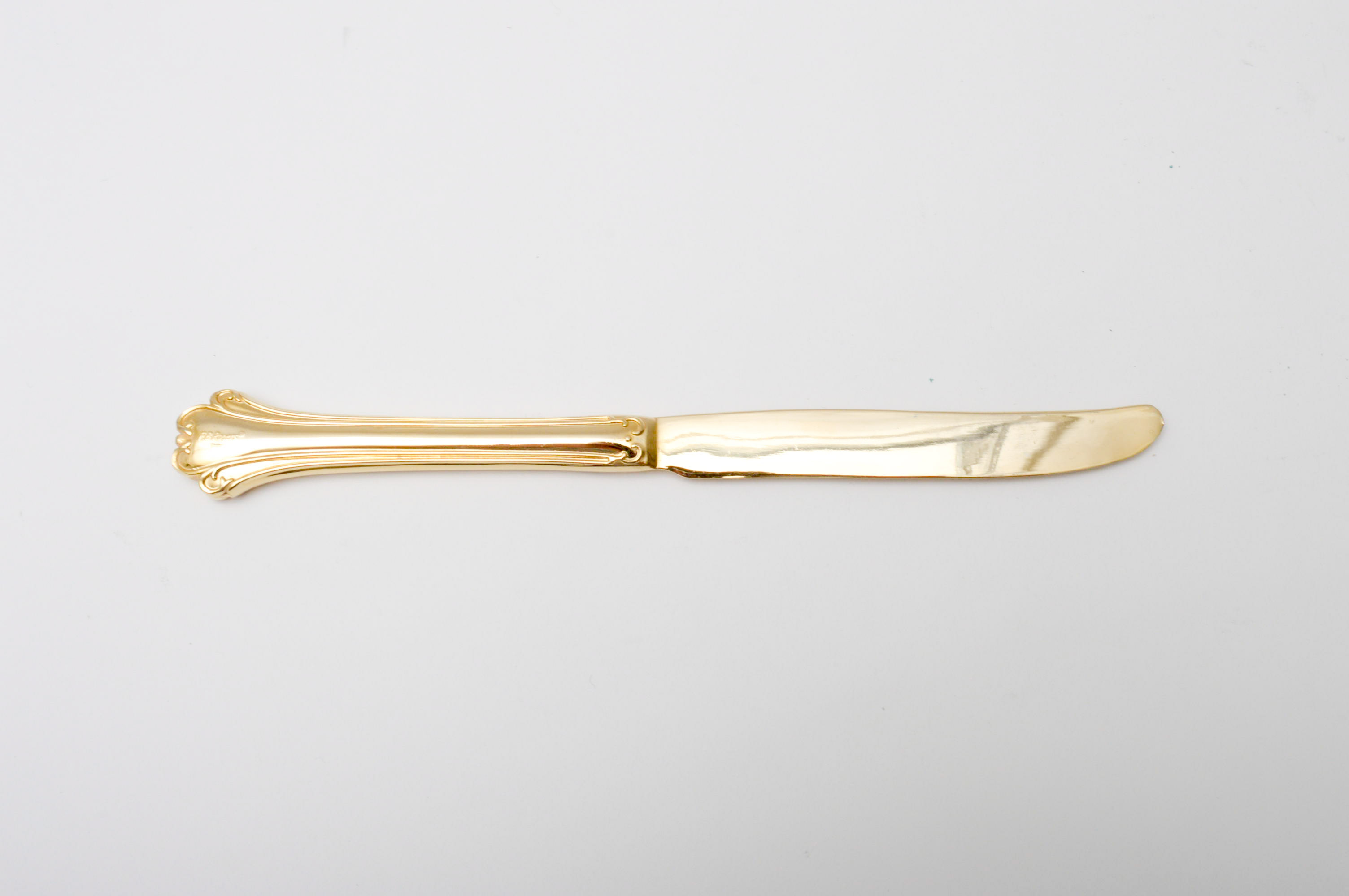 F. B. Rogers Gold Plate "Park Manor" Flatware with Case