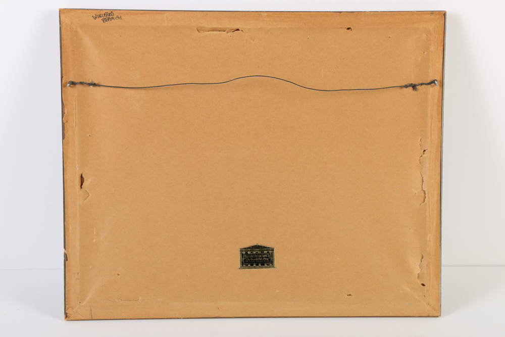 Winifred Beamish Watercolor Painting Landscape