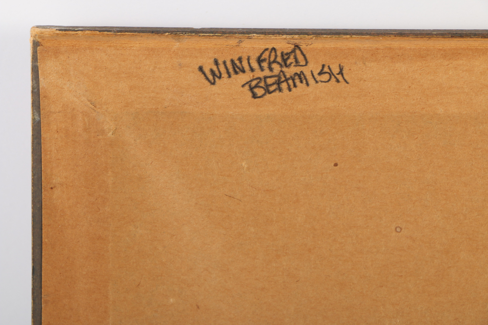 Winifred Beamish Watercolor Painting Landscape