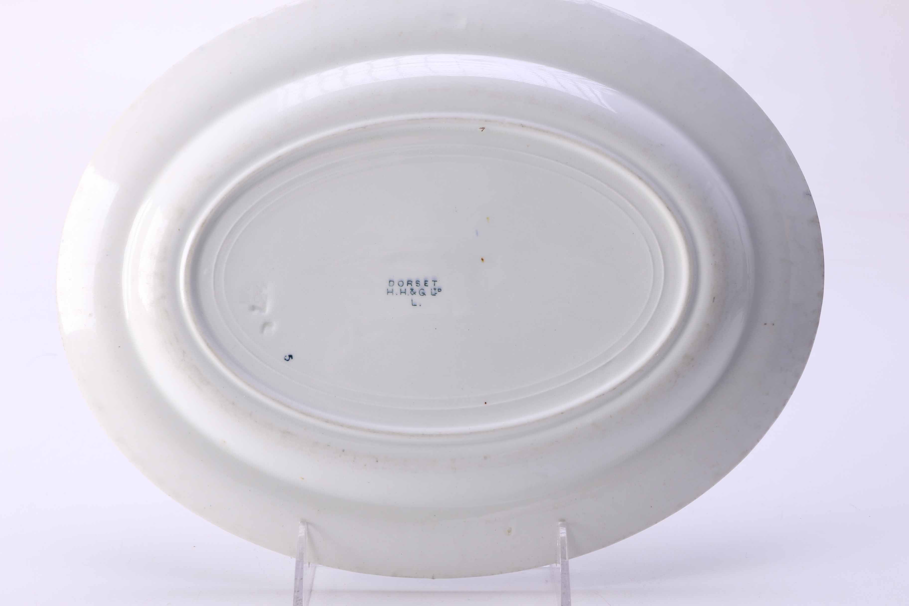 Vintage Hales, Hancock & Godwin "Dorset" Transferware Serving Pieces