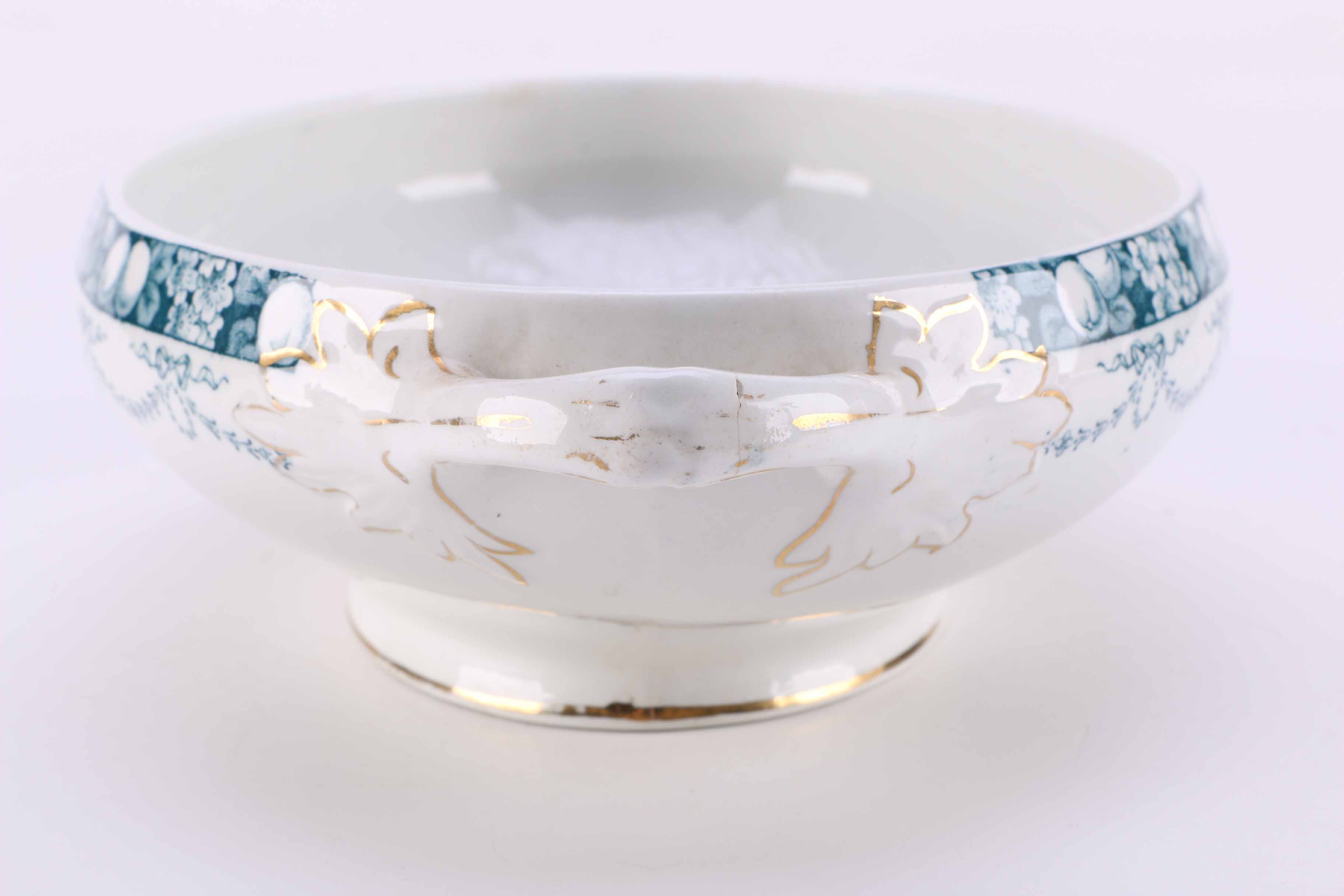 Vintage Hales, Hancock & Godwin "Dorset" Transferware Serving Pieces