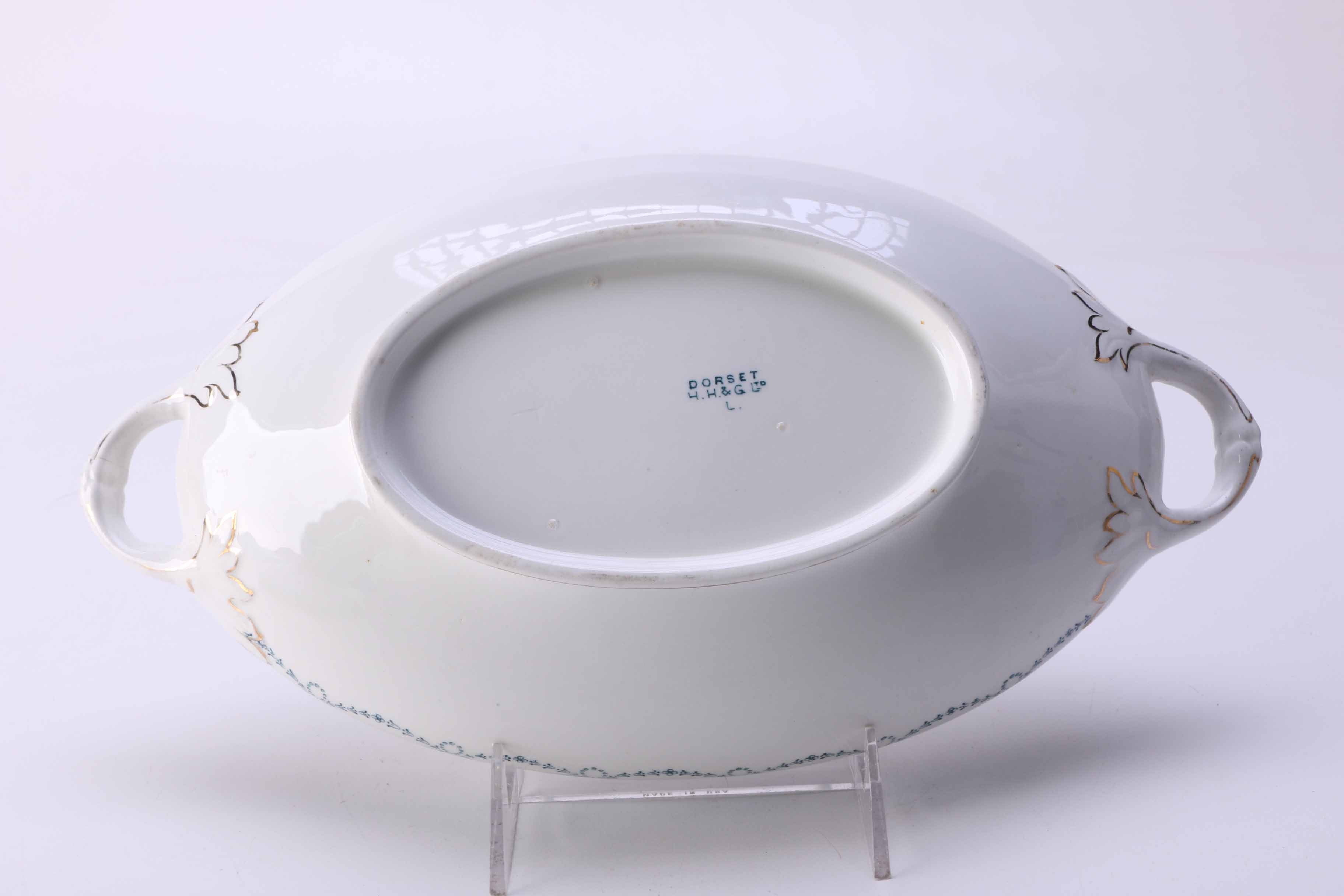 Vintage Hales, Hancock & Godwin "Dorset" Transferware Serving Pieces