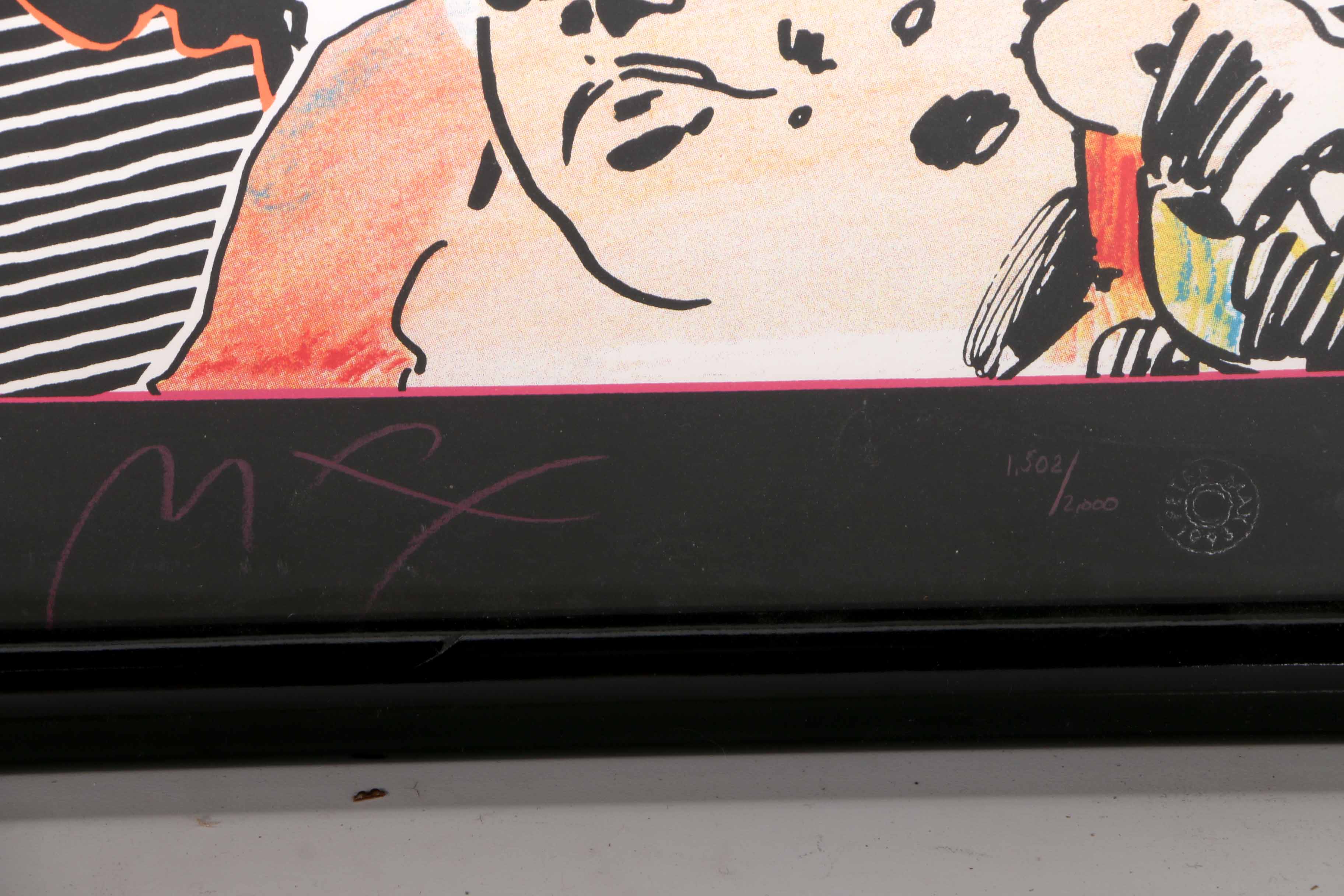 Limited Edition 1994 25th New Orleans Heritage Festival Poster by Peter Max